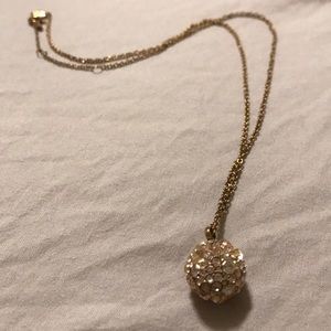 Rose Gold Fossil Necklace